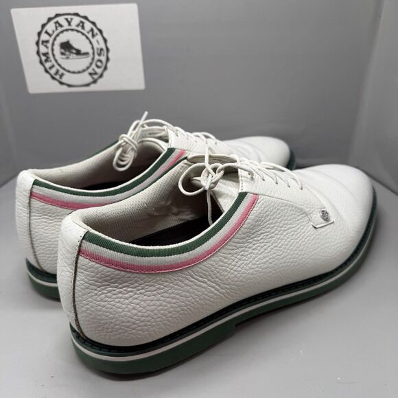 G/Fore G4 Gallivanter White Pebble Leather Golf Shoes Mens Size 15 main image 10